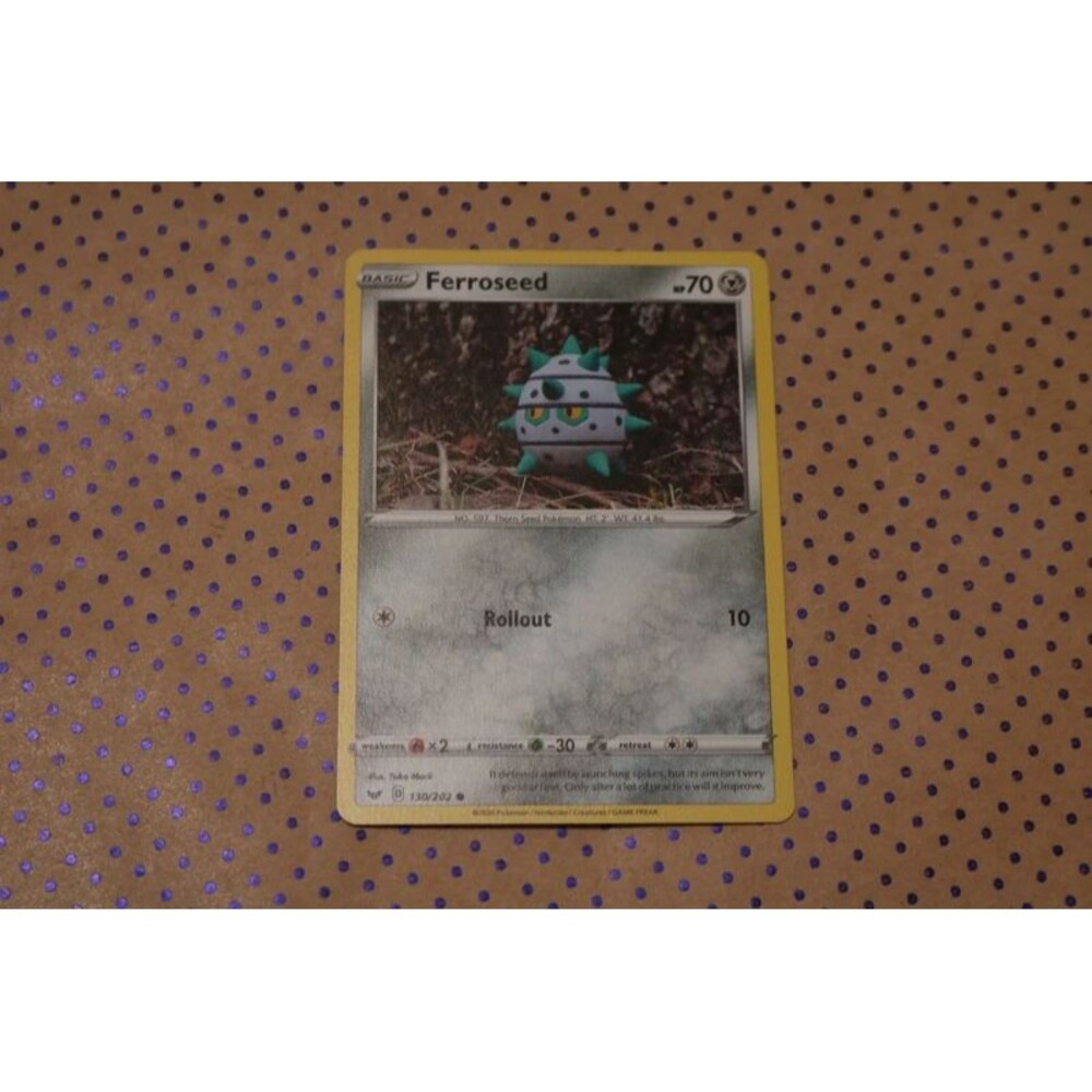 Ferroseed 130/202 Pokemon Card (2020)